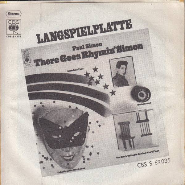 Paul Simon - Take Me To The Mardi Gras Vinyl Singles Vinyl Very Good (VG) <br> Hoes Good Plus (G+)