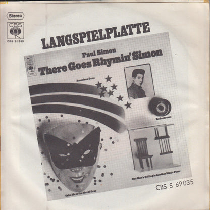 Paul Simon - Take Me To The Mardi Gras Vinyl Singles Vinyl Very Good (VG) <br> Hoes Good Plus (G+)