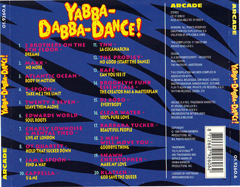 Various - Yabba-Dabba-Dance! (CD) Compact Disc Goede Staat