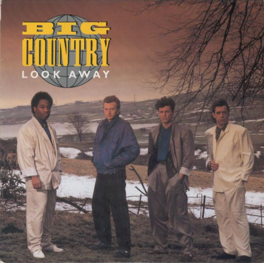 Big Country - Look Away(B) 35803 Vinyl Singles Hoes: Slecht