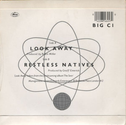 Big Country - Look Away(B) 35803 Vinyl Singles Hoes: Slecht