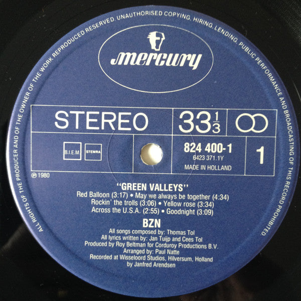 BZN - Green Valleys (LP) 46926