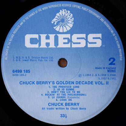 Chuck Berry - Chuck Berry's Golden Decade Vol. 2 (LP) Vinyl LP Dubbel Vinyl Very Good (VG) <br> Hoes Good Plus (G+)