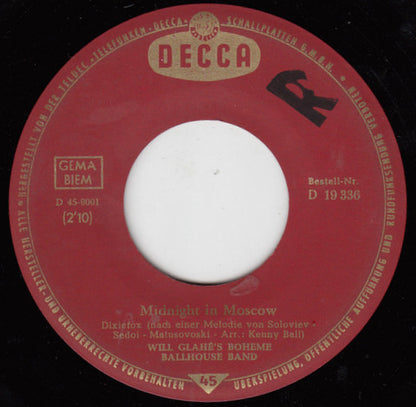 Will Glahé's Boheme Ballhouse Band - Midnight In Moscow
