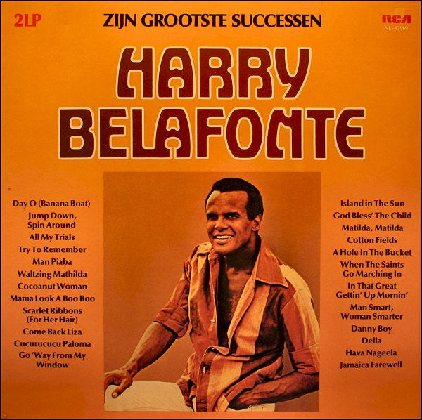 Harry Belafonte - Zijn Grootste Successen (LP) 51215 Vinyl LP Goede Staat