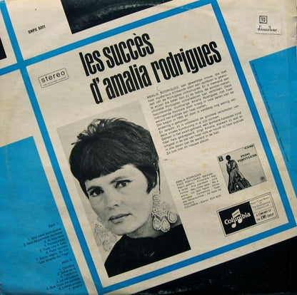 Amália Rodrigues - Les Succès D'Amalia Rodrigues (LP) Vinyl LP Vinyl Very Good (VG) <br> Hoes Good Plus (G+)