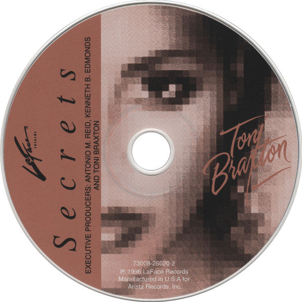 Toni Braxton - Secrets (CD) Compact Disc Goede Staat