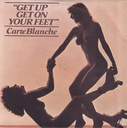 Carte Blanche - Get Up Get On Your Feet 36429 Vinyl Singles Hoes: Sticker