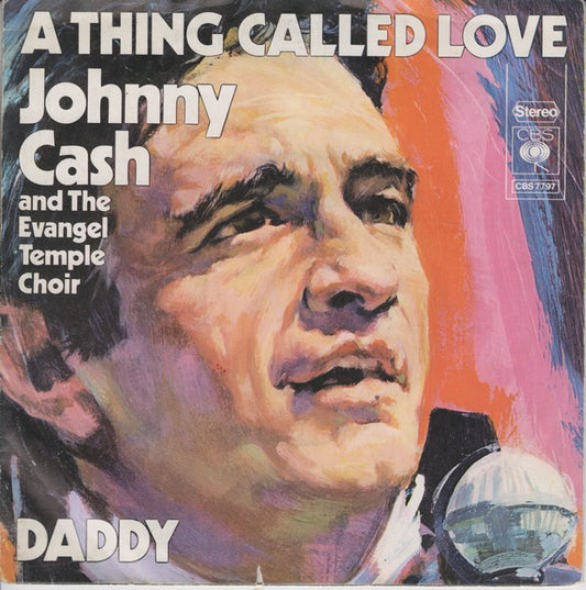 Johnny Cash - A Thing Called Love (B-Keus) Vinyl Singles Vinyl Goed / Hoes Redelijk