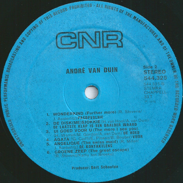 André van Duin - André Van Duin  (LP) 48908 Vinyl LP VINYLSINGLES.NL
