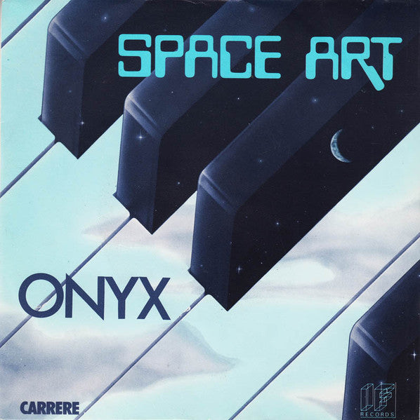Space Art - Onyx Vinyl Singles Vinyl Very Good (VG) <br> Hoes Good Plus (G+)