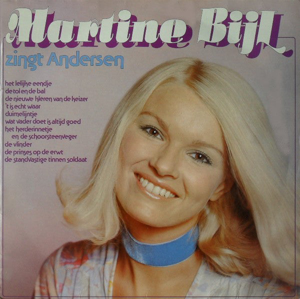 Martine Bijl - Zingt Andersen (LP) 46949 Vinyl LP Goede Staat