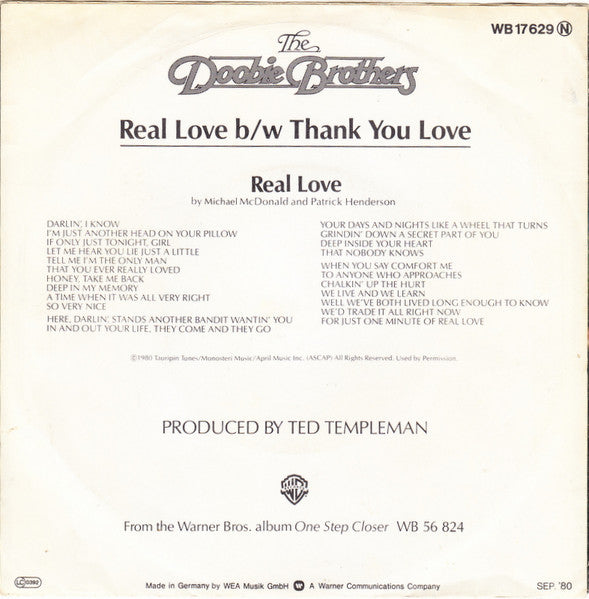 Doobie Brothers - One Step Closer