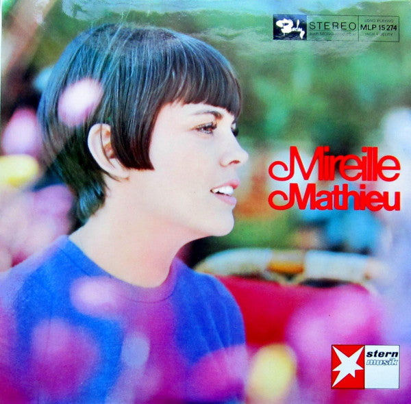 Mireille Mathieu - Mireille Mathieu (LP) Vinyl LP Vinyl Very Good (VG) <br> Hoes Good Plus (G+)