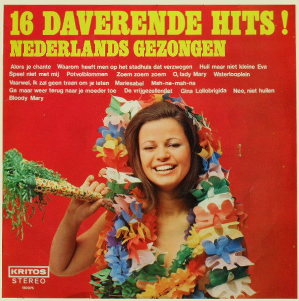 Various - 16 Daverende Hits! Nederlands Gezongen (LP) 48125