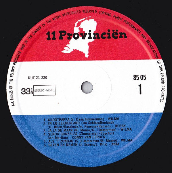 Various - Wilma Anja Anita Conny Debby Ria (LP)
