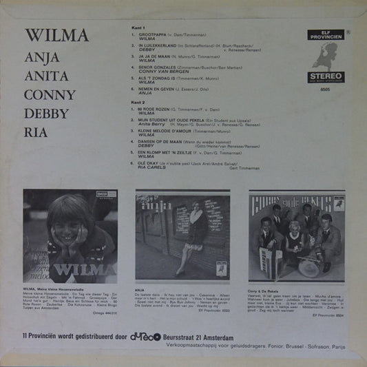 Various - Wilma Anja Anita Conny Debby Ria (LP)
