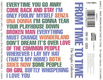 Paul Young - From Time To Time (The Singles Collection) (CD) Compact Disc Goede Staat