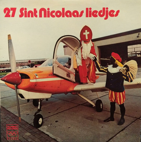 Zonnepitten - 27 Sint Nicolaas Liedjes (LP) Vinyl LP Vinyl Very Good (VG) <br> Hoes Good Plus (G+)