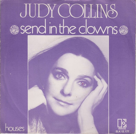 Judy Collins - Send In The Clowns Vinyl Singles Vinyl Very Good (VG) <br> Hoes Good Plus (G+)