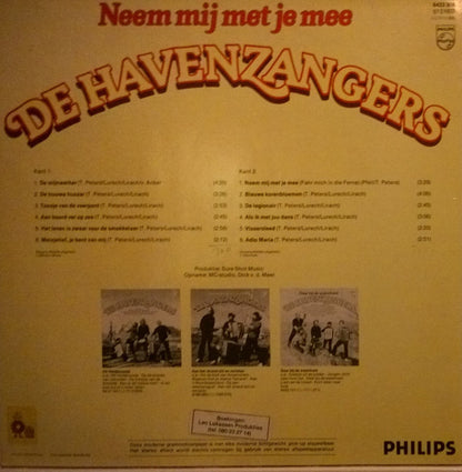 Havenzangers - Neem Mij Met Je Mee (LP) Vinyl LP Vinyl Very Good (VG) <br> Hoes Good Plus (G+)