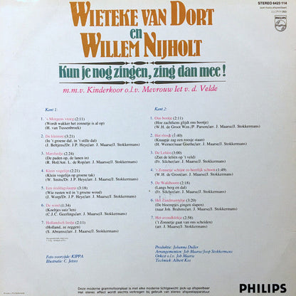 Wieteke van Dort En Willem Nijholt - Kun Je Nog Zingen, Zing Dan Mee (LP) 44164 Vinyl LP Goede Staat