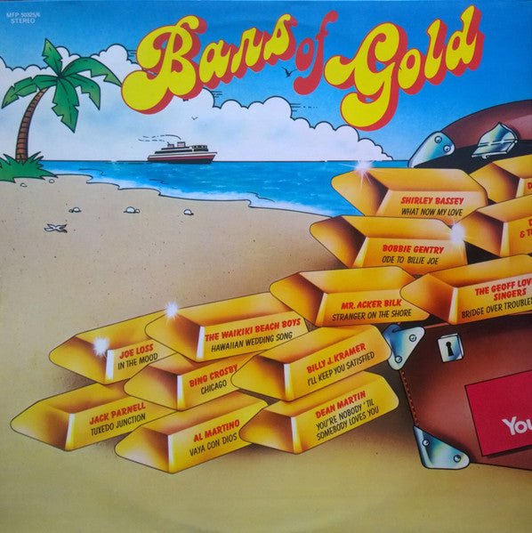 Various - Bars Of Gold (LP) Vinyl LP Dubbel Vinyl Very Good (VG) <br> Hoes Good Plus (G+)