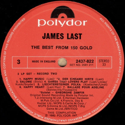 James Last - The Best From 150 Gold (LP) 40974 Vinyl LP Goede Staat