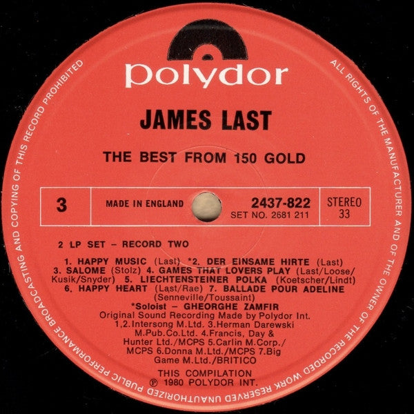 James Last - The Best From 150 Gold (LP) 49643