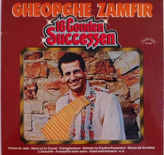Gheorghe Zamfir - 16 Gouden Successen Van Gheorghe Zamfir (LP)