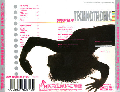 Technotronic - Pump Up The Jam (CD) Compact Disc Goede Staat