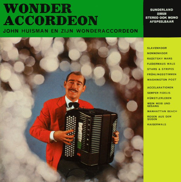 John Huisman En Zijn Wonderaccordeon - Wonderaccordeon (LP) 40635 Vinyl LP Goede Staat