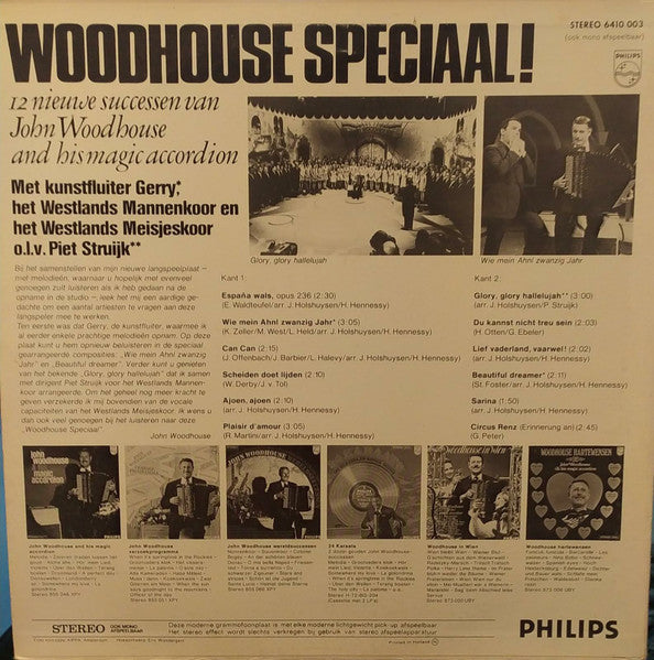 John Woodhouse - Woodhouse Speciaal (LP) 43441 Vinyl LP Goede Staat