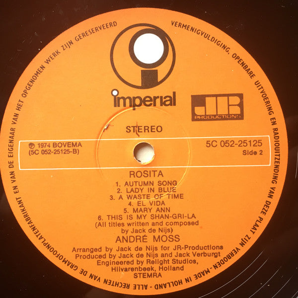 Andre Moss - Rosita (LP) 44484
