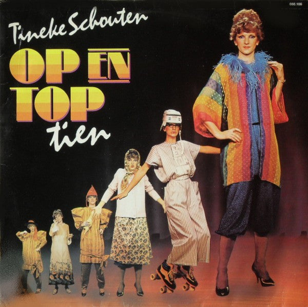 Tineke Schouten - Op En Top Tien (LP) 48289 Vinyl LP Goede Staat