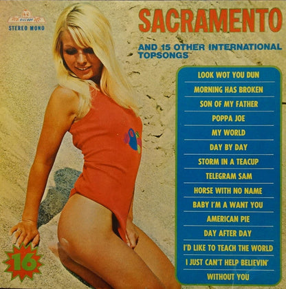 Unknown Artist - Sacramento And 15 Other International Hits (LP) 44465 Vinyl LP Goede Staat