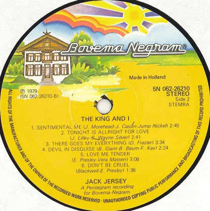 Jack Jersey - The King And I (LP) 48338