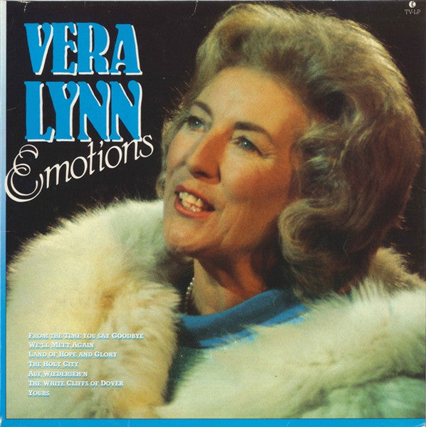 Vera Lynn - Emotions (LP) Vinyl LP Vinyl Very Good (VG) <br> Hoes Good Plus (G+)