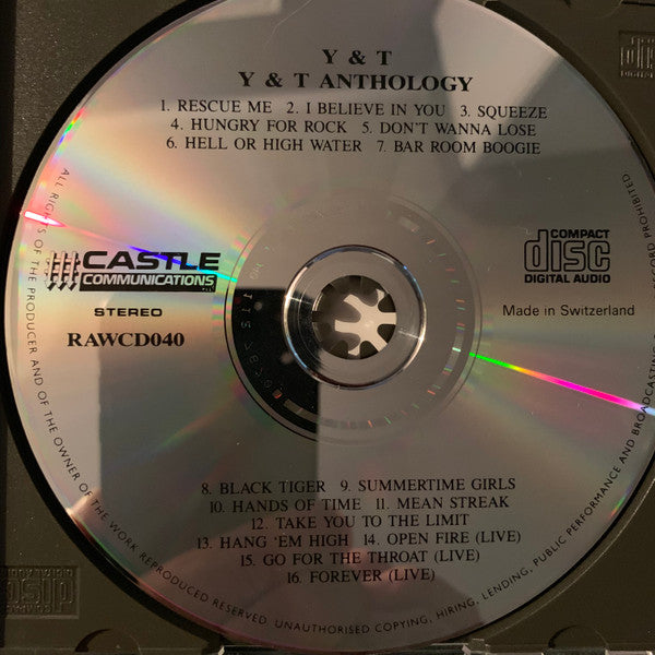 Y & T - Y & T Anthology (CD) Compact Disc Goede Staat