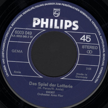 Vicky Leandros - St. Tropez - Gitarren Bei Nacht Vinyl Singles Media VG+ / Sleeve Generic