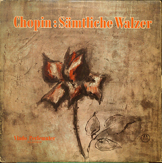 Frédéric Chopin, Vlado Perlemuter - Sämtliche Walzer (LP) Vinyl LP Vinyl Very Good (VG) <br> Hoes Good Plus (G+)