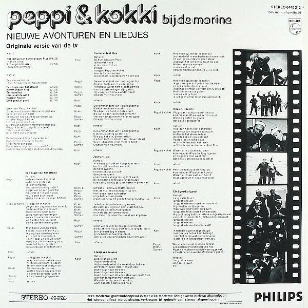 Peppi & Kokki  - Bij De Marine (Nieuwe Avonturen En Liedjes) (LP) 50844 Vinyl LP Goede Staat