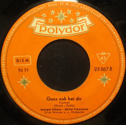 Margot Eskens, Silvio Francesco - Mondscheinpartie (Seit Gestern Abend...) Vinyl Singles Vinyl Very Good (VG) <br> Hoes Generic