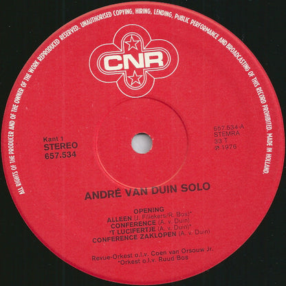 Joop van den Ende Presenteert: André van Duin - Solo (LP)