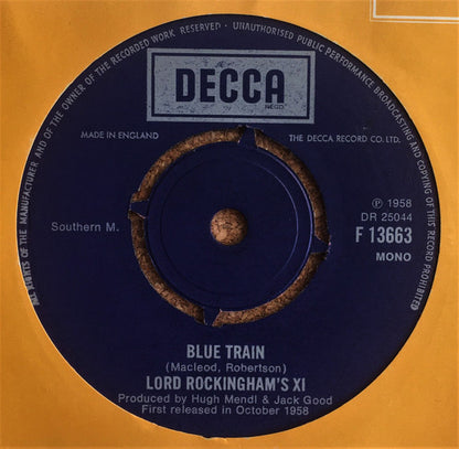 Lord Rockingham's XI - Hoots Mon Vinyl Singles Vinyl Very Good (VG) <br> Hoes Generic