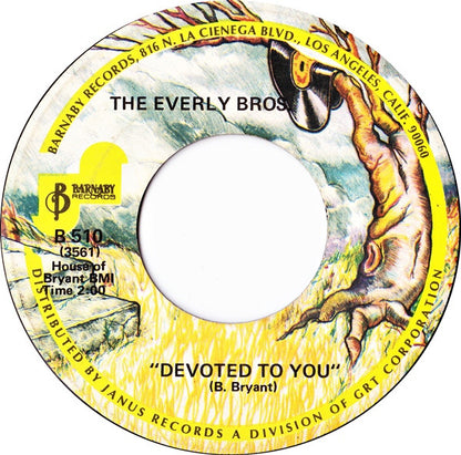 Everly Brothers - Devoted To You 17801 Vinyl Singles Hoes: Generic