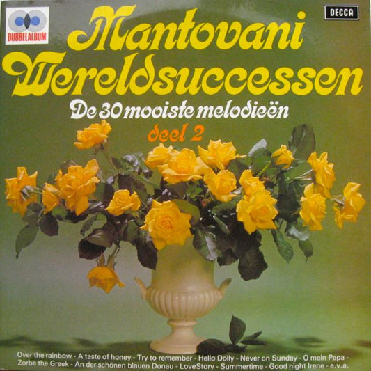 Mantovani - Wereldsuccessen Deel 2 - De 30 Mooiste Melodieën (LP) 50988 50988 LP Dubbel Goede Staat