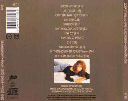 Miami Sound Machine - Anything For You (CD) Compact Disc Goede Staat