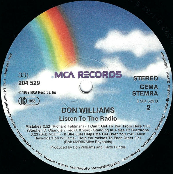 Don Williams - Listen To The Radio (LP)