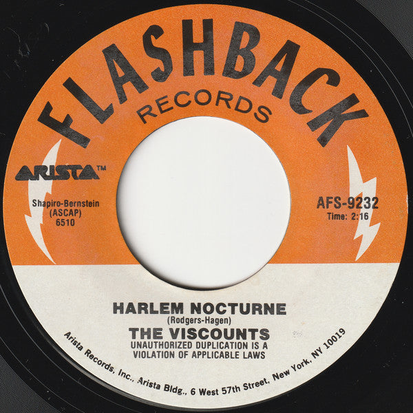 Joey Powers / The Viscounts - Midnight Mary / Harlem Nocturne Vinyl Singles Vinyl Goed / Hoes Generic